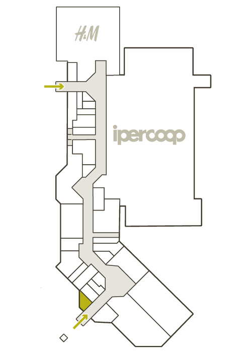 Centro Commerciale Euro Torri | ACI | dove siamo dentro al centro