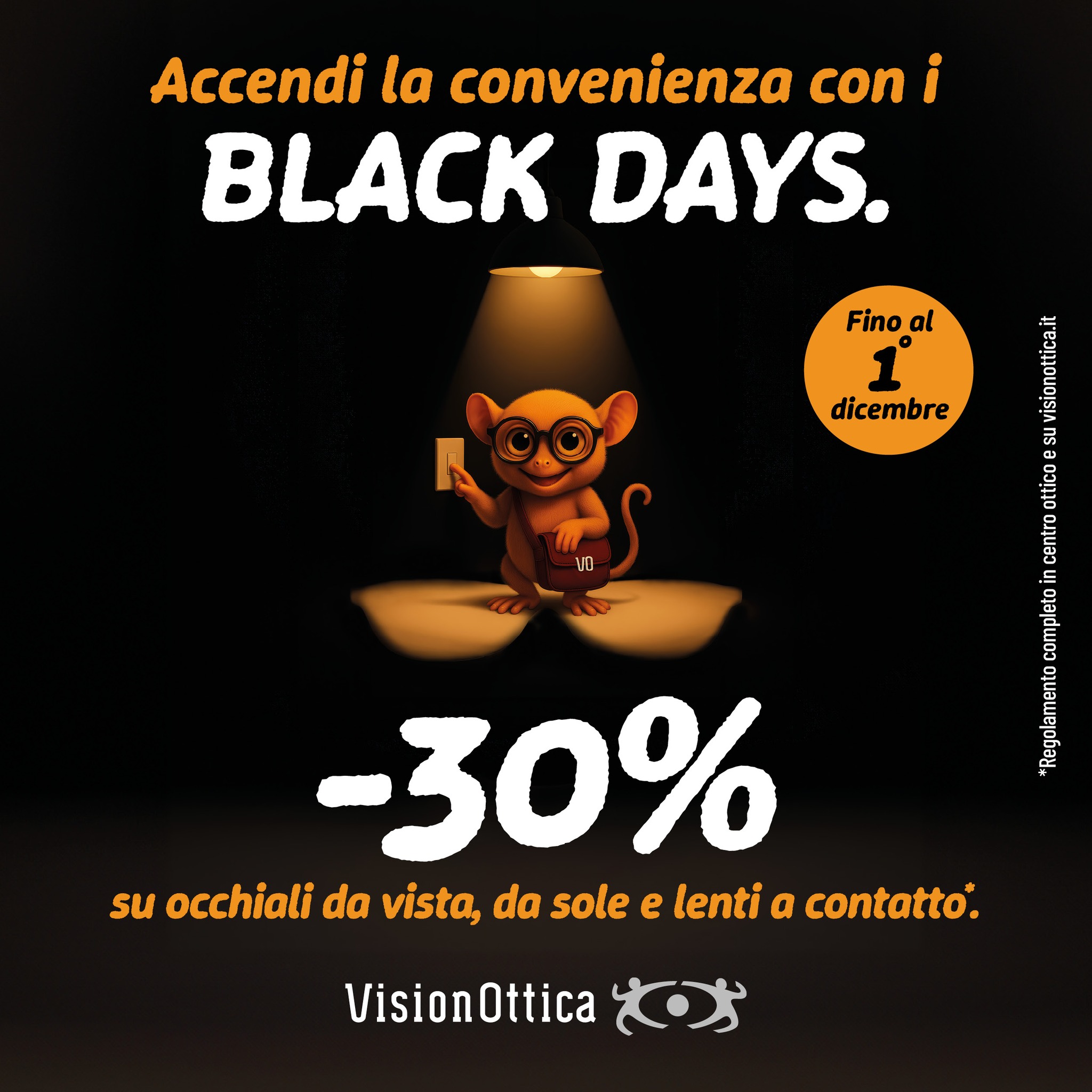 Centro Commerciale Euro Torri | Promozione: È il momento giusto per approfittare dei Black Days di VisionOttica!