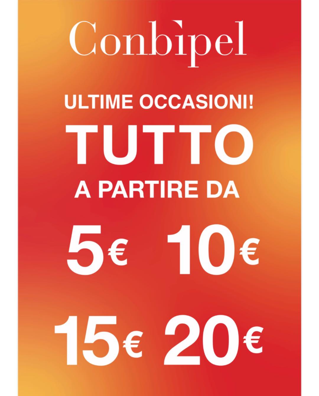 Centro Commerciale Euro Torri | Promozione ULTIME OCCASIONI da Conbipel