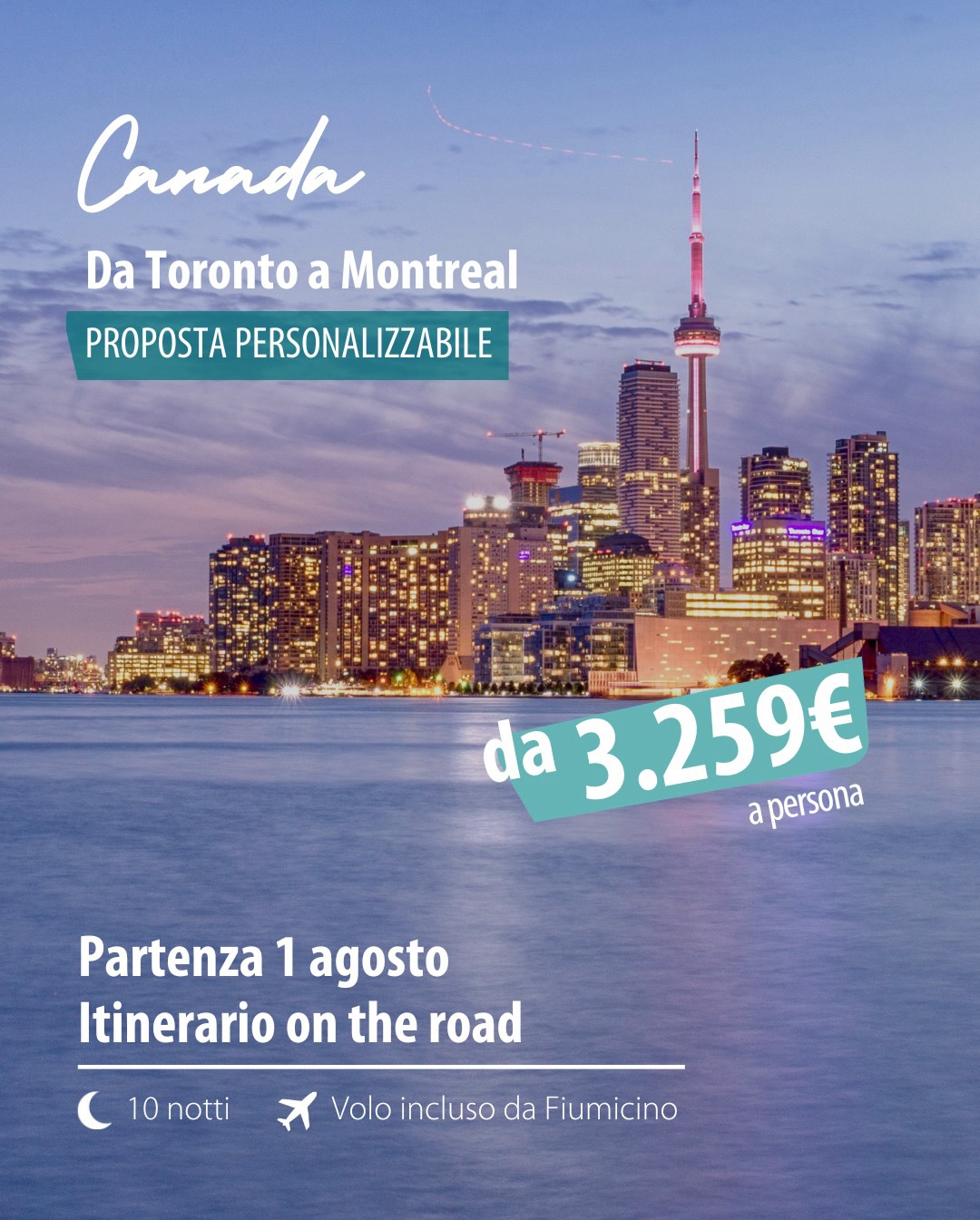 Centro Commerciale Euro Torri | Promozione: Tu sei il viaggio. Il Canada è la destinazione.