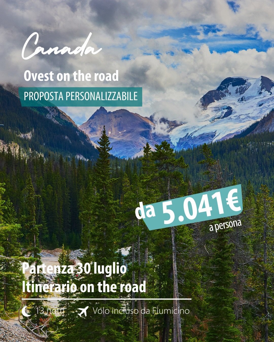 Centro Commerciale Euro Torri | Promozione: Tu sei il viaggio. Il Canada è la destinazione.