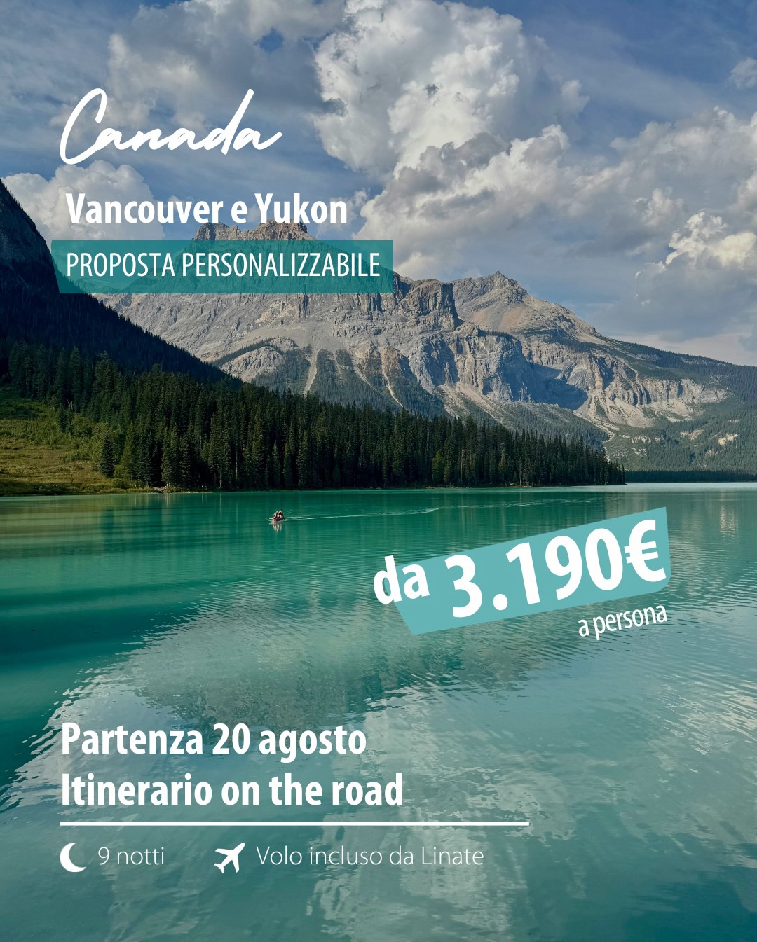 Centro Commerciale Euro Torri | Promozione: Tu sei il viaggio. Il Canada è la destinazione.