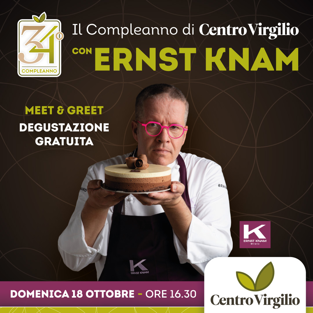 Centro Commerciale Euro Torri | Il 34° Compleanno di CentroVirgilio<br>Con ERNST KNAM